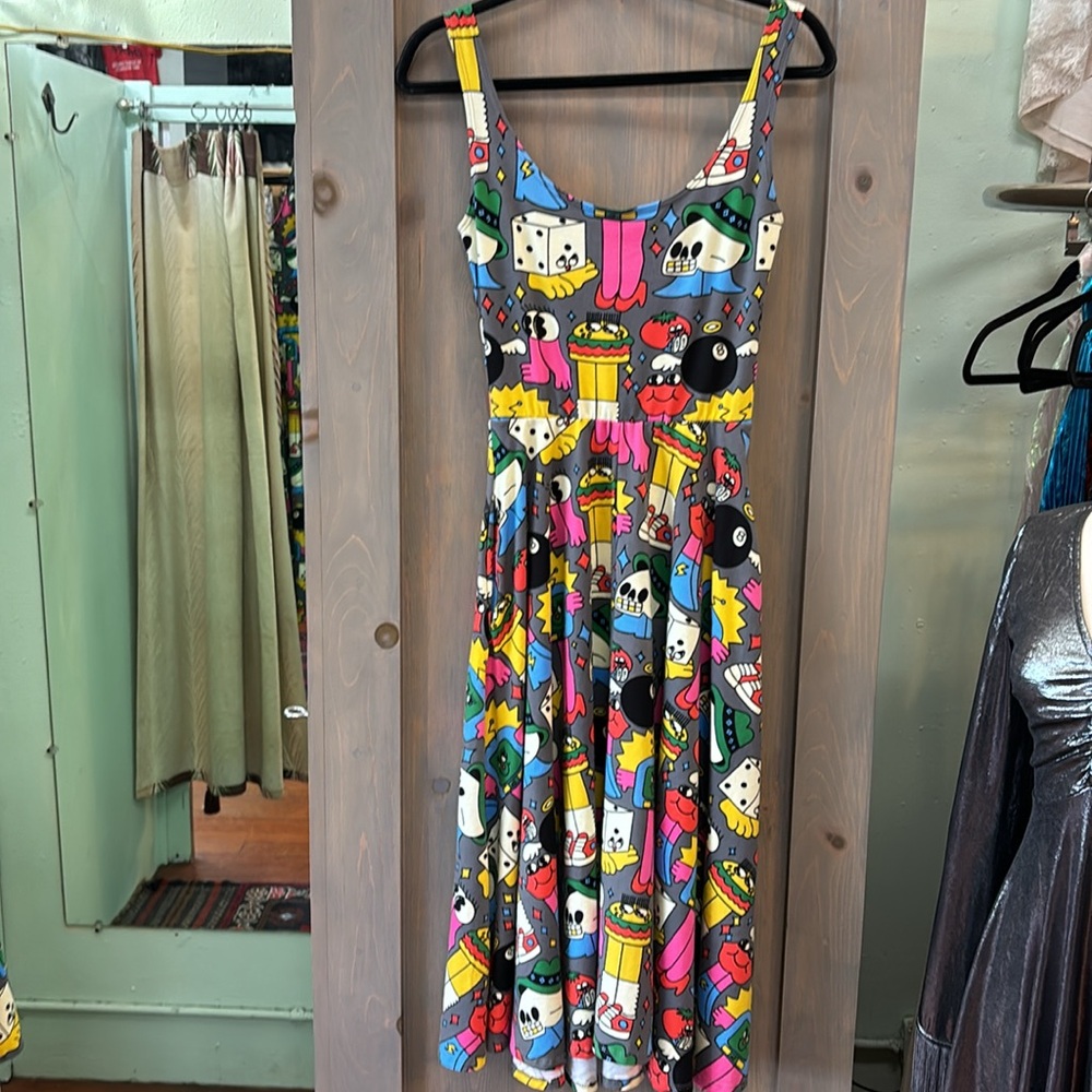 NWT Nooworks Burger Babie Vacation dress, S,
